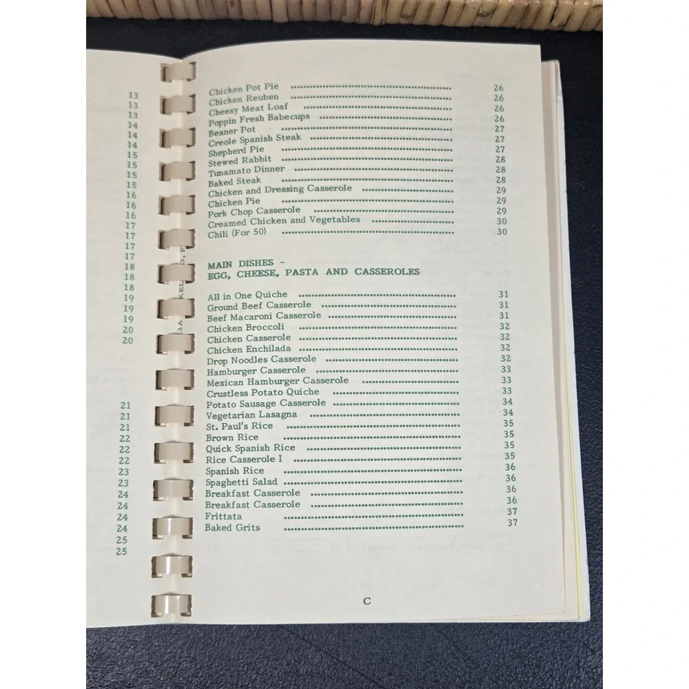 Christ Memorial Baptist Church Cookbook Lakeland, FL‎ 1992 Spiral Vintage